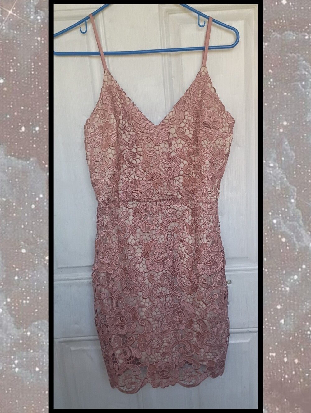 Express Lace Mini Dress